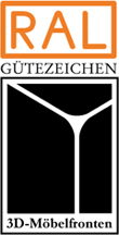 Label-Info: RAL Gütezeichen Dreidimensionale Möbelfronten