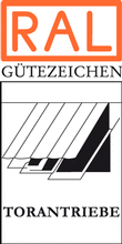 Label-Info: RAL Gütezeichen Torantriebe, vergeben bis 31.12.2015