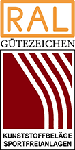 Label-Info: RAL Gütezeichen Kunststoffbeläge in Sportfreianlagen