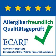 Label-Info: ECARF-Qualitätssiegel allergikerfreundlicher Tourismus und Mobilität Label-Info: ECARF-Qualitätssiegel allergikerfreundlicher Tourismus und Mobilität