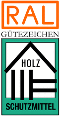 Label-Info: RAL Gütezeichen Holzschutzmittel