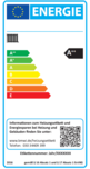 Nationales Effizienzlabel für Heizungsaltanlagen