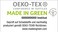 MADE IN GREEN by OEKO-TEX®
