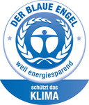 Der Blaue Engel-Energiesparende Händetrockner-Schützt das Klima