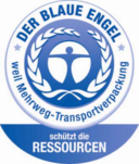 Der Blaue Engel-Mehrweg-Transportverpackungen-Schützt die Ressourcen