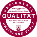 Qualitätszeichen Rheinland-Pfalz-Gesicherte Qualität mit Herkunftsangabe